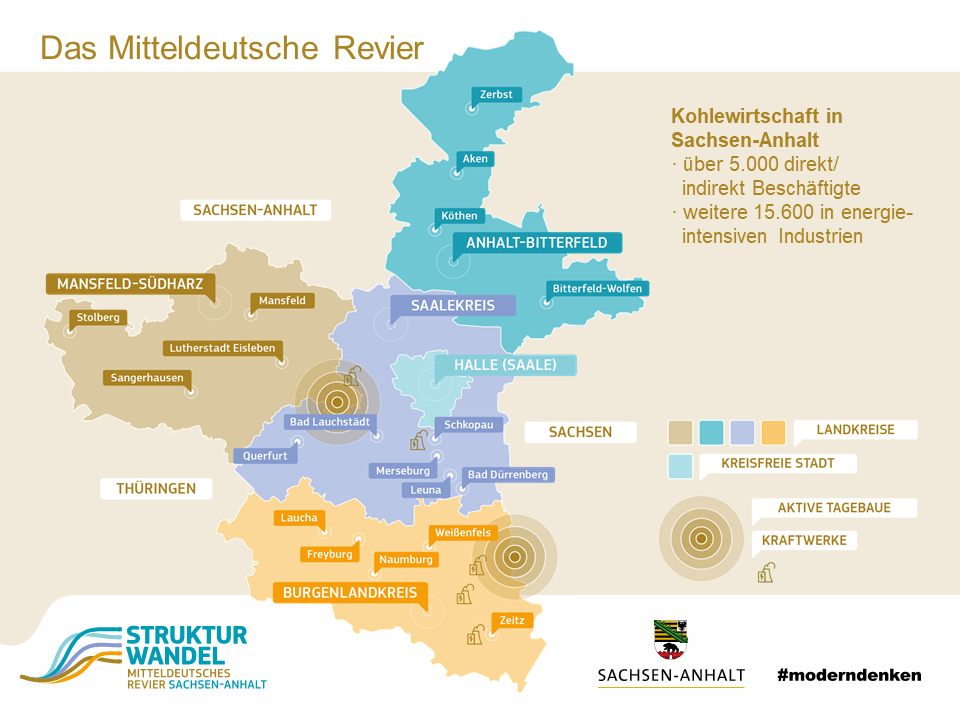 Das Mitteldeutsche Revier © Staatskanzlei & Ministerium für Kultur des Landes Sachsen-Anhalt