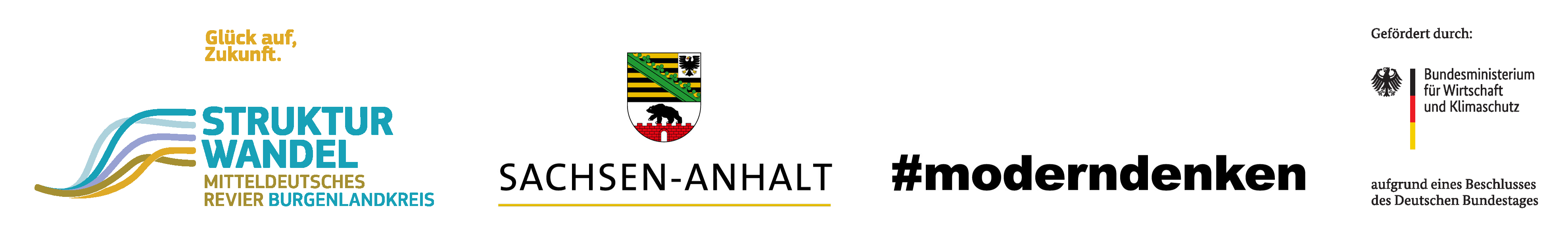 Logoleiste Strukturwandel Sachsen-Anhalt